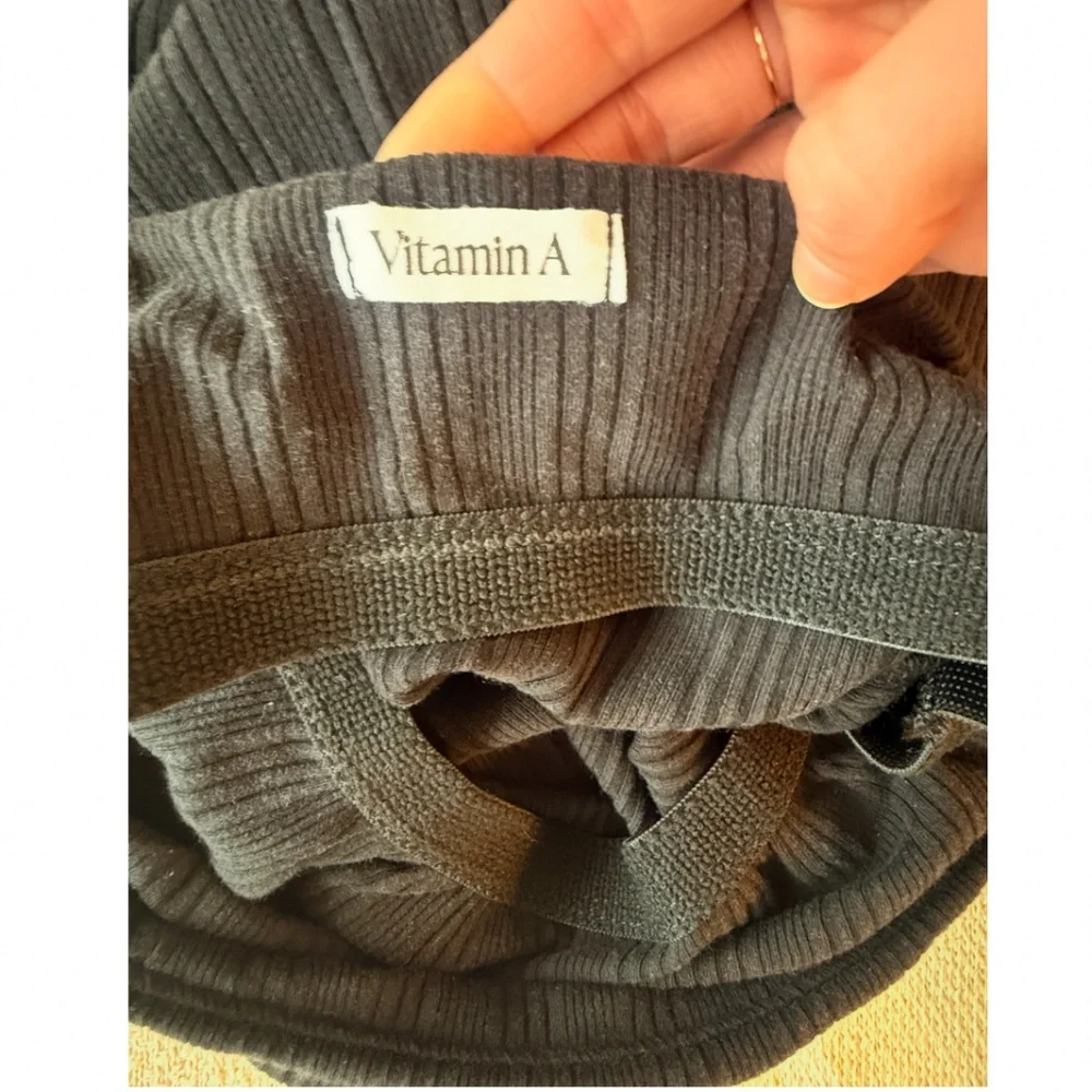 NWOT Vitamin A Strapless Midi Dress w/ Built-in Bra | Small | Perfect Condition - Picture 10 of 15